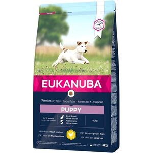 Eukanuba Dog Puppy Small Breed Chicken 3kg