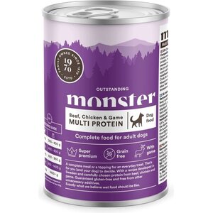 Monster Dog Adult Multi Beef, Chicken, Game 400g