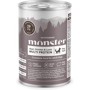 Monster Dog Adult Multi Beef, Chicken, Lamb 400g