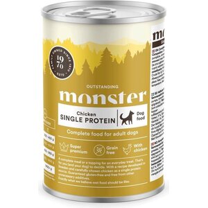 Monster Dog Adult Single Chicken 400g