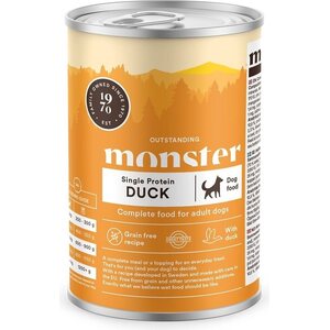 Monster Dog Adult Single Duck 400g