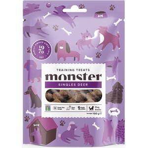 Monster Training Treats Singles Deer 100g