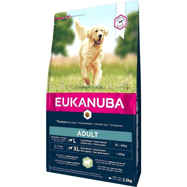 Eukanuba Dog Adult Large Lamb & Rice 2,5kg