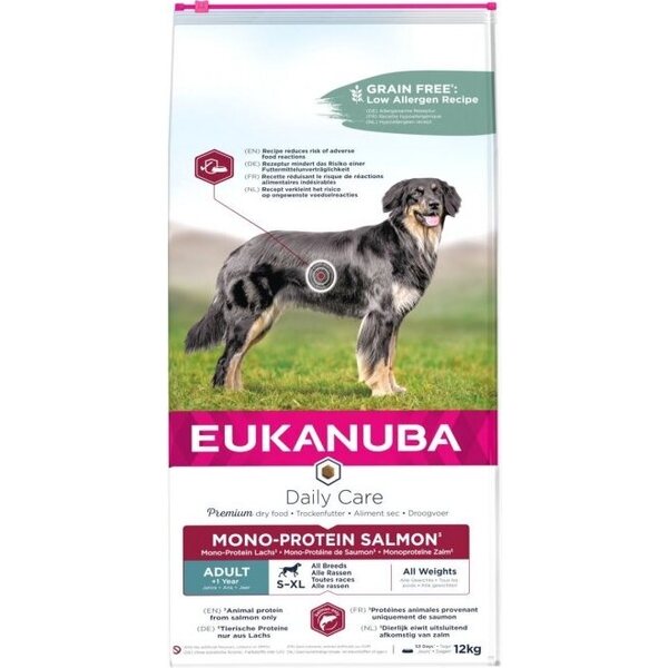 Eukanuba Dog Daily Care Mono-Protein Salmon 12kg