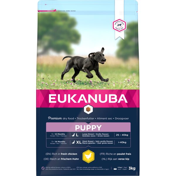 Eukanuba Dog Puppy Large Chicken 3kg