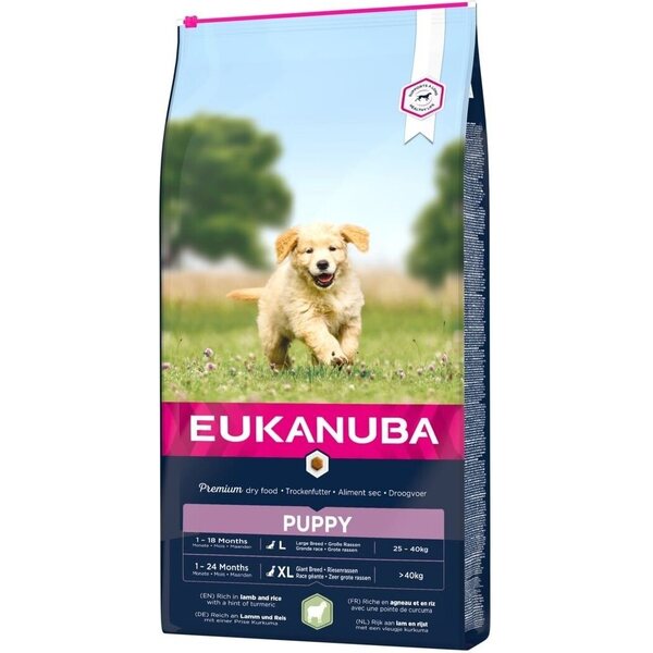 Eukanuba Dog Puppy Large Lamb & Rice 12kg