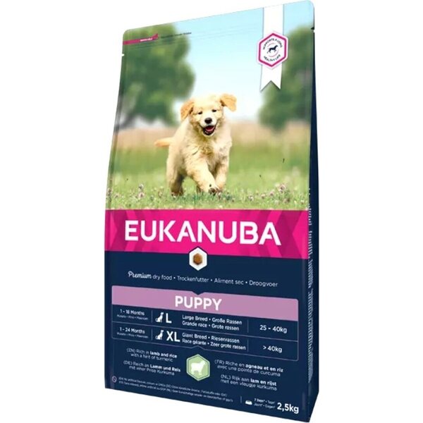 Eukanuba Dog Puppy Large Lamb & Rice 2,5kg