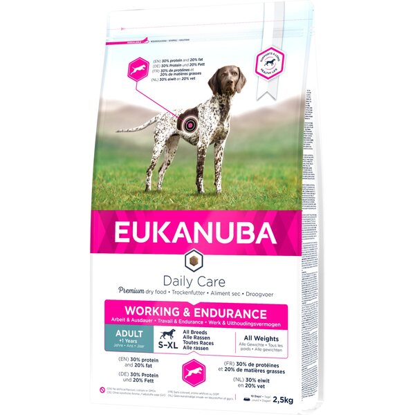 Eukanuba Dog Working & Endurance 2,5kg