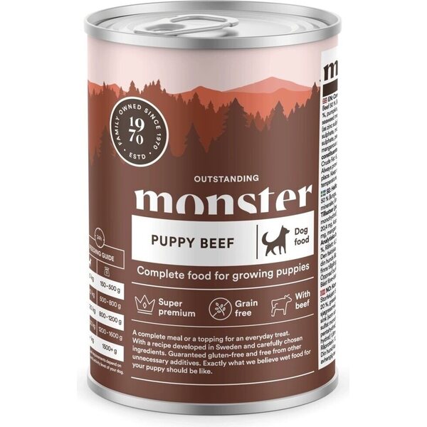 Monster Dog Puppy Beef 400g