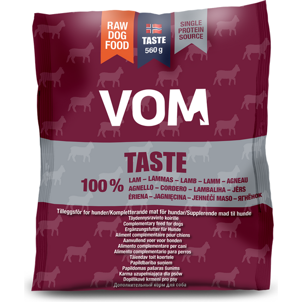 VOM Taste Lammas 560g pulla